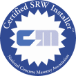 Certified SRW installer badge.